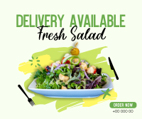 Fresh Salad Facebook Post Image Preview