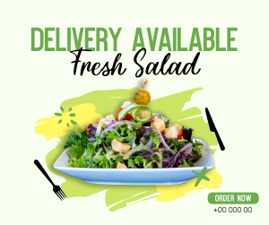 Fresh Salad Facebook post Image Preview