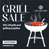 Fiery Hot Grill Instagram post Image Preview
