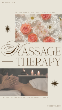 Sophisticated Massage Therapy Instagram Reel Image Preview
