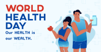 Healthy People Celebrates World Health Day Facebook ad Image Preview
