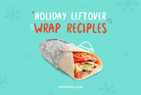 Shawarma Holiday Promo Pinterest board cover Image Preview