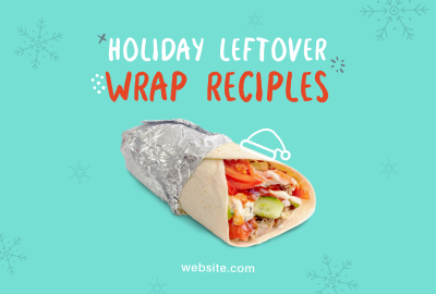 Shawarma Holiday Promo Pinterest board cover Image Preview