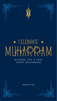 Bless Muharram Instagram Story Design