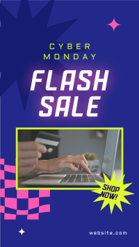 Cyber Flash Sale Instagram story Image Preview
