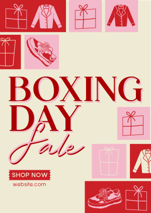 Boxing Day Super Sale Poster Image Preview