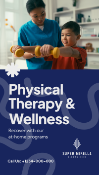 Physical Therapy At-Home Facebook Story Image Preview