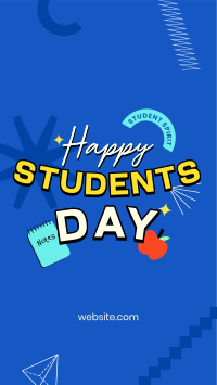 Happy Students Day YouTube short Image Preview