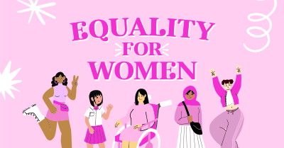 Pink Equality Facebook ad Image Preview