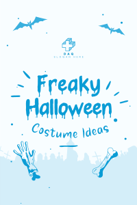 Freaky Halloween Pinterest Pin Image Preview