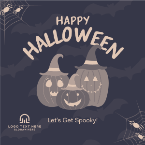 Quirky Halloween Instagram post Image Preview