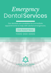 Corporate Emergency Dental Service Poster Image Preview