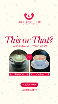 Coffee or Matcha Instagram Reel Preview