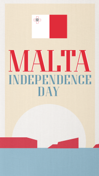 Malta Independence Day Landmark Facebook Story Preview