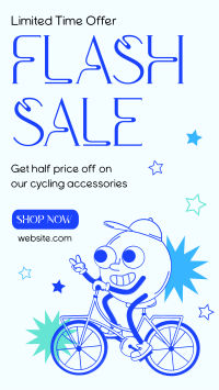 Bicycle Day Sale Instagram reel Image Preview