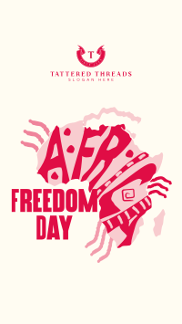 Freedom Africa Map TikTok Video Image Preview