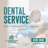 Dental Orthodontics Service Instagram Post Design