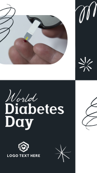 Diabetes Care Focus Facebook Story Design