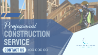 Quality Construction Work Animation Design