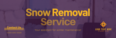 Snow Removal Assistant Twitter header (cover) Image Preview