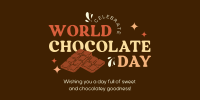 Today Is Chocolate Day Twitter post Image Preview