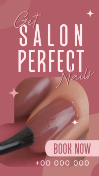 Perfect Nail Salon Facebook Story Design