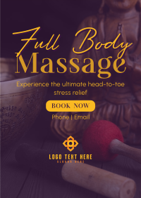 Full Body Massage Poster Image Preview