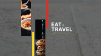 Eat and Travel YouTube Banner Design