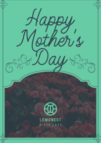 Elegant Mother's Day Greeting Poster Image Preview