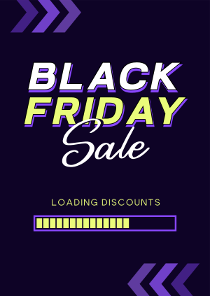 Black Friday Unbeatable Discounts Poster Image Preview