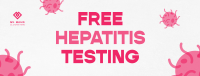 Textured Hepatitis Testing Facebook Cover Image Preview