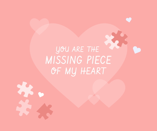 Missing Piece Facebook Post Design Image Preview