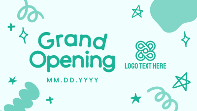 Doodle Now Open Facebook event cover Image Preview