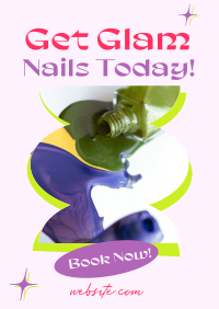Glam Nail Salon Flyer Image Preview