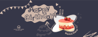 Fun Birthday Greeting Facebook Cover Design