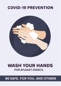 Wash Your Hands Flyer Image Preview
