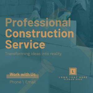 Construction Specialist Instagram post Image Preview