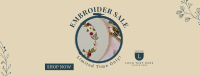 Embroidery Sale Facebook cover Image Preview