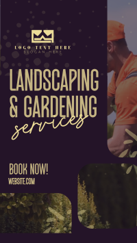 Landscaping & Gardening Instagram Story Design