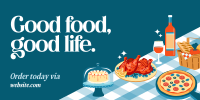 Good Food Quote Twitter Post Image Preview