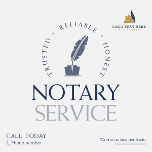 The Trusted Notary Service Instagram post
