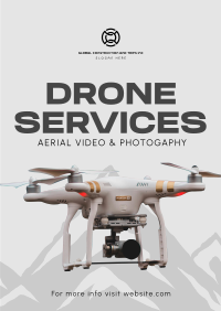 Aerial Drone Service Poster Image Preview