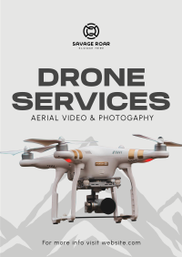 Aerial Drone Service Poster Image Preview