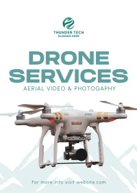 Aerial Drone Service Poster Image Preview