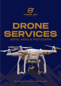 Aerial Drone Service Poster Image Preview