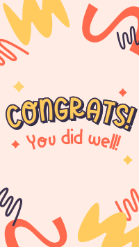 To Your Well-deserved Success Instagram story Image Preview