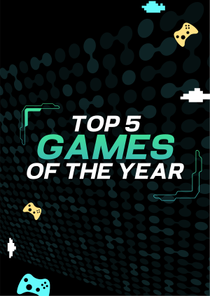 Top games of the year Flyer Image Preview