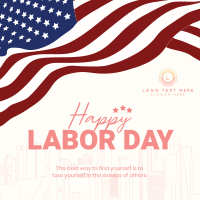 Celebrate Labor Day Linkedin Post Design