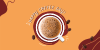 Coffee Day Scribble Twitter post Image Preview