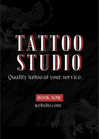 Amazing Tattoo Flyer Design